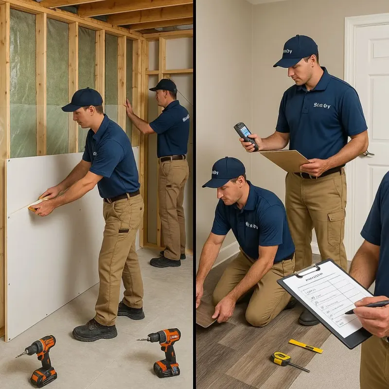 Repairs and Reconstruction process in Jackson County, WI