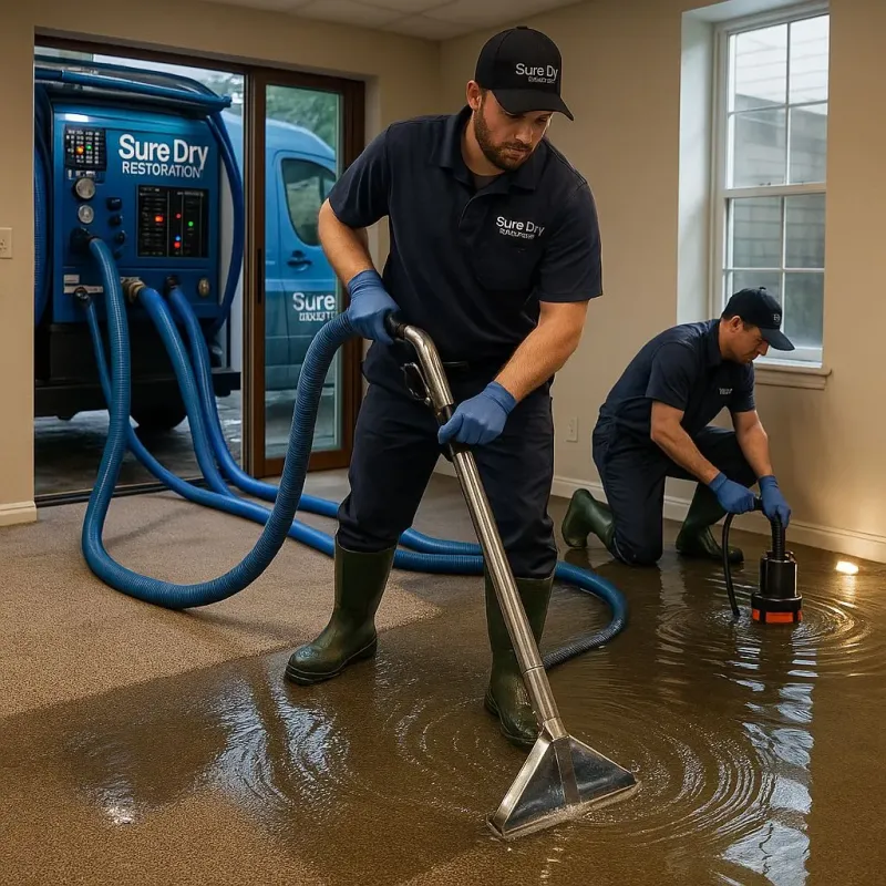 Water Extraction and Removal process in Jackson County, WI
